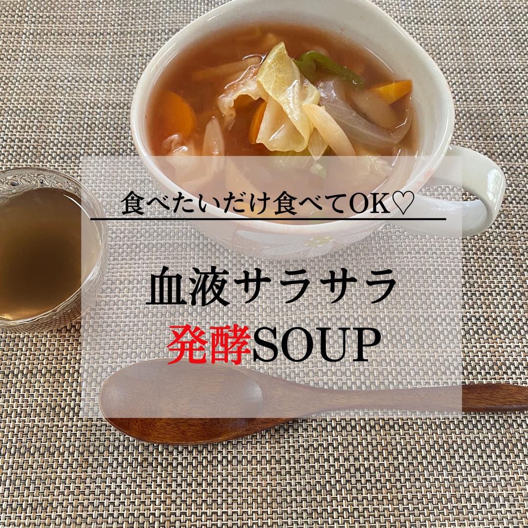 血液サラサラ発酵スープ♡